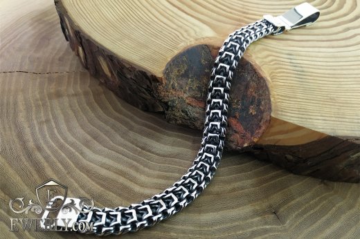 Men's bracelet "the Emperor", buy bracelet of sterling silver 121045PD